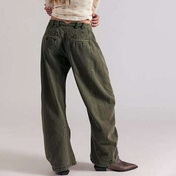Spotlight Washed Chino Trousers - Picture 3 of 5